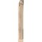 Ekena Millwork Traditional Arts & Crafts Smooth Outlooker, Douglas Fir, 5 1/2"W x 38"D x 42"H OUT06X38X42TRA03SDF - alternate 2